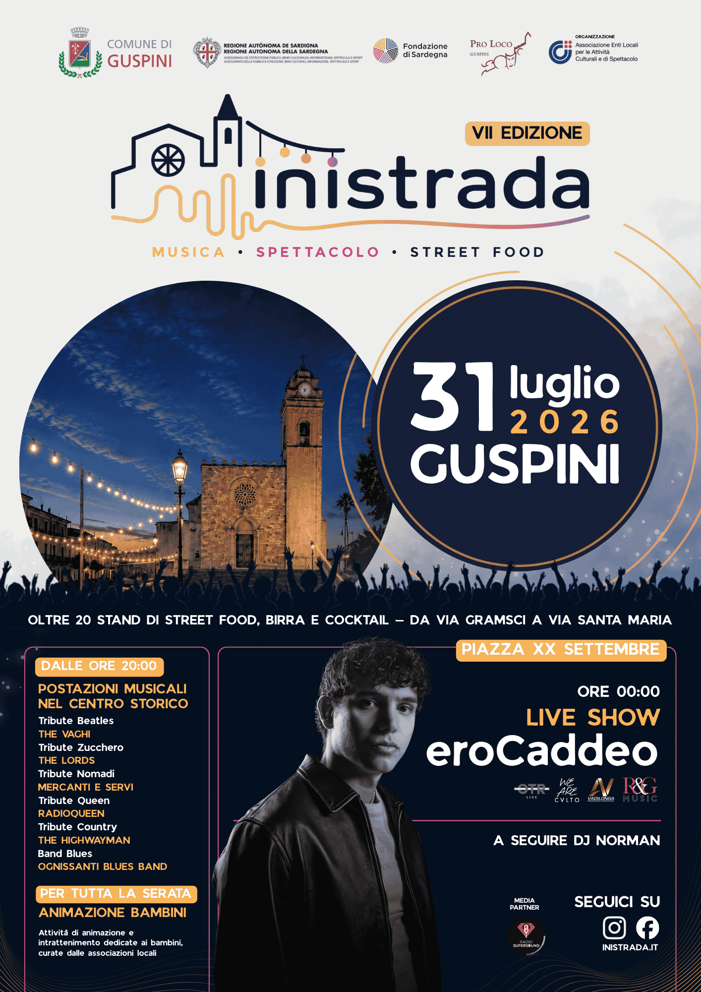 Locandina ufficiale Inistrada 2026